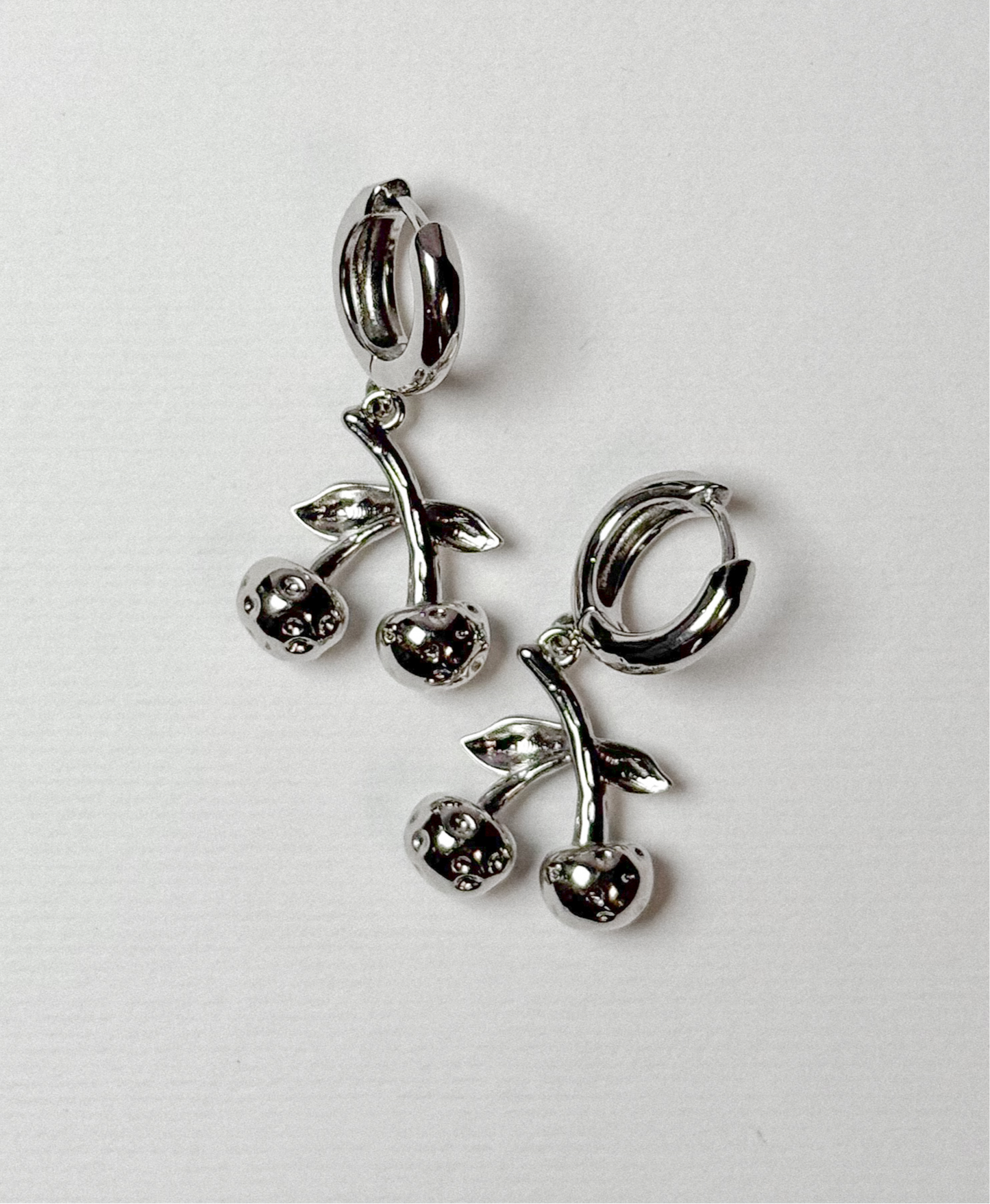 Hoops Cherry Silver