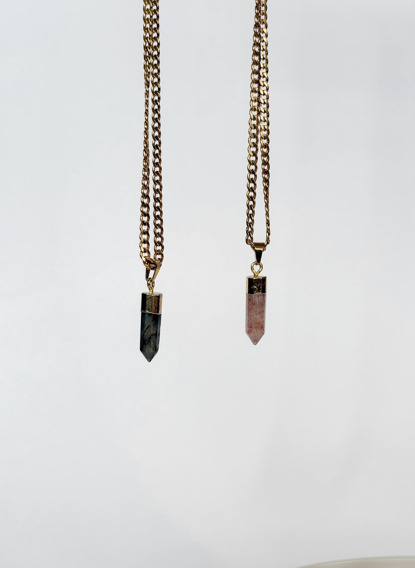 Collar Pink Quartz