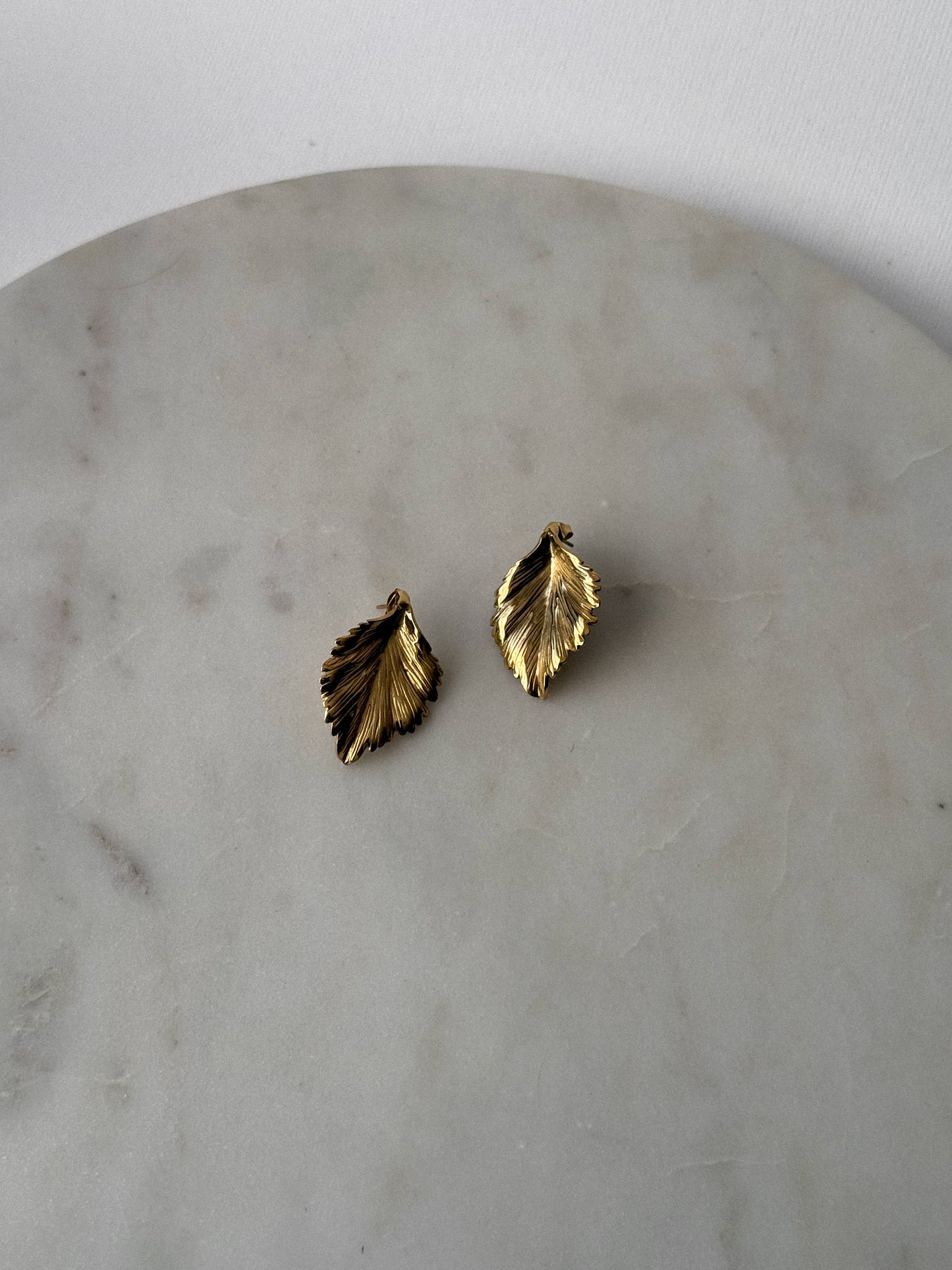 Aretes Hoja