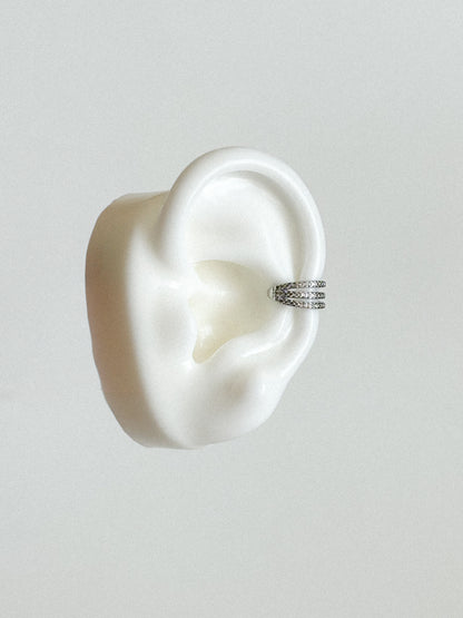 Earcuff Triple Stones