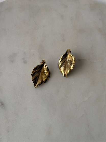 Aretes Hoja