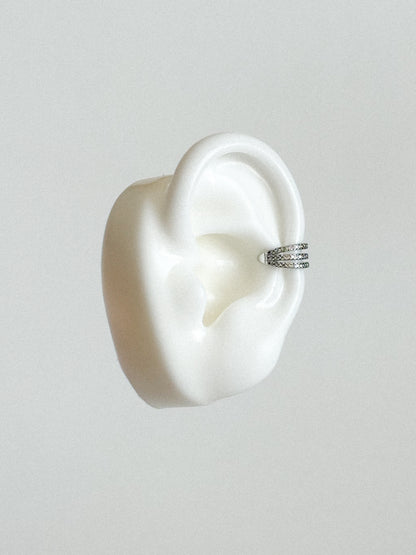 Earcuff Triple Stones