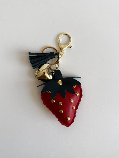 Strawberry Bag Charm