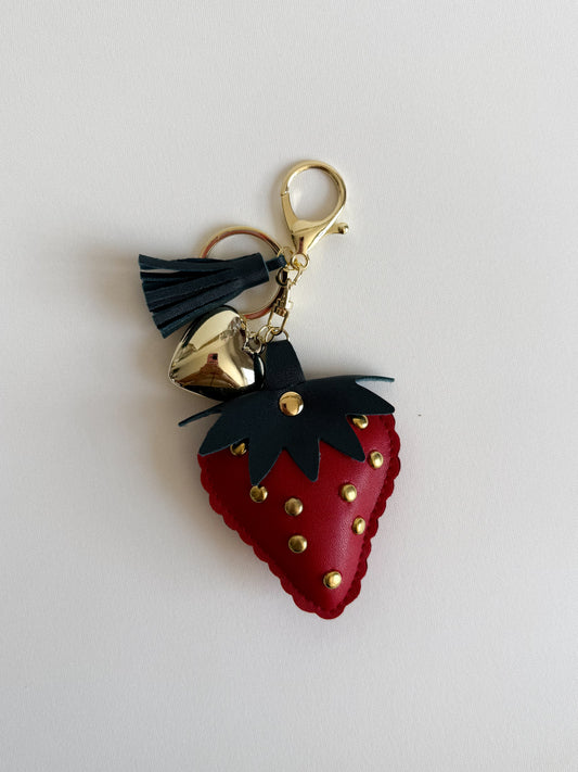 Strawberry Bag Charm