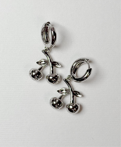 Hoops Cherry Silver