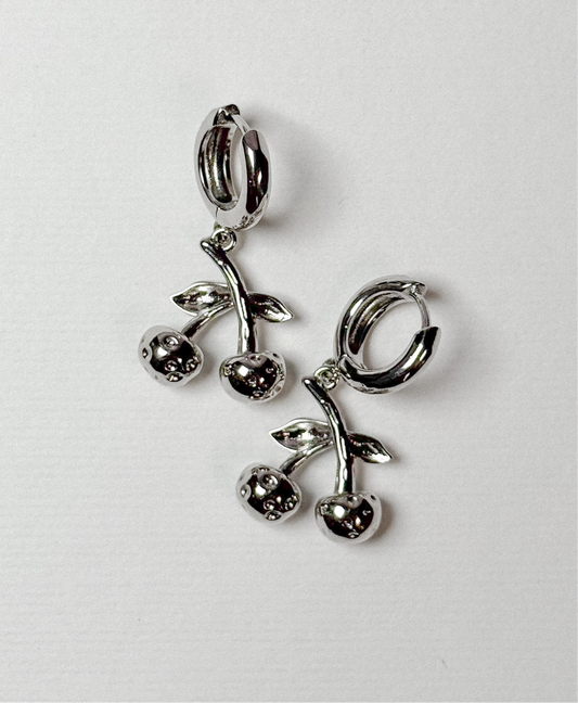 Hoops Cherry Silver