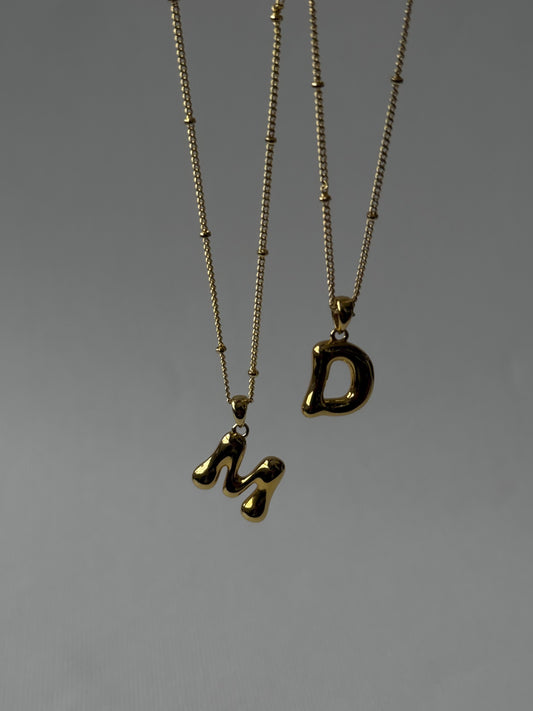 Collar Inicial Bubble