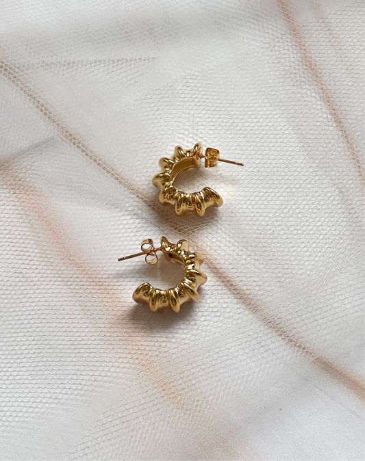 Arracadas Bones Gold