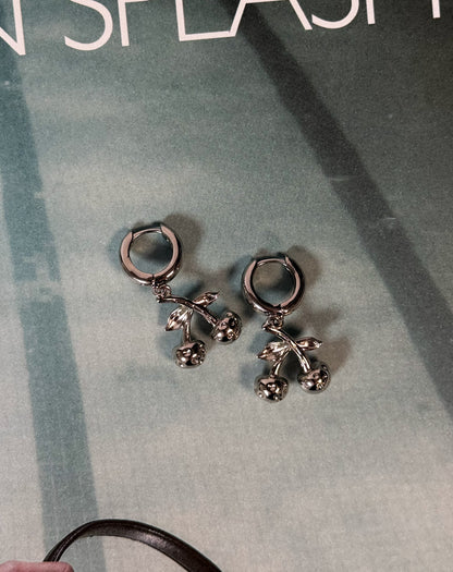 Hoops Cherry Silver
