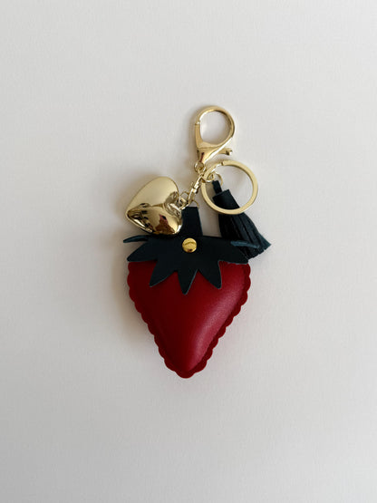 Strawberry Bag Charm