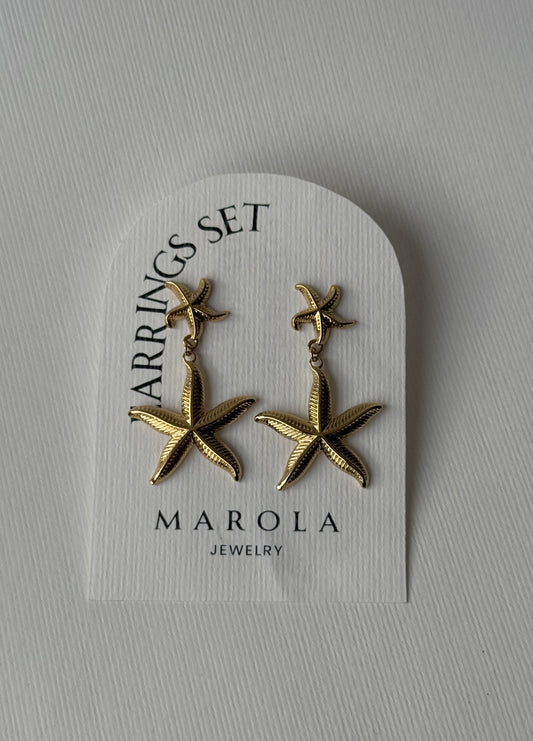 Aretes Starfish