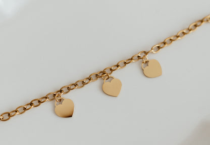 Pulsera Hearts