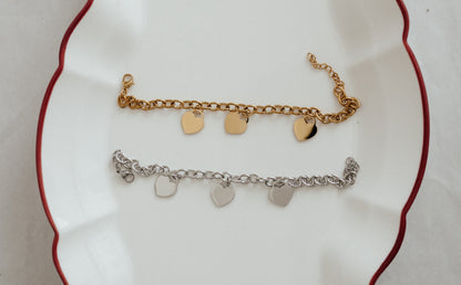 Pulsera Hearts