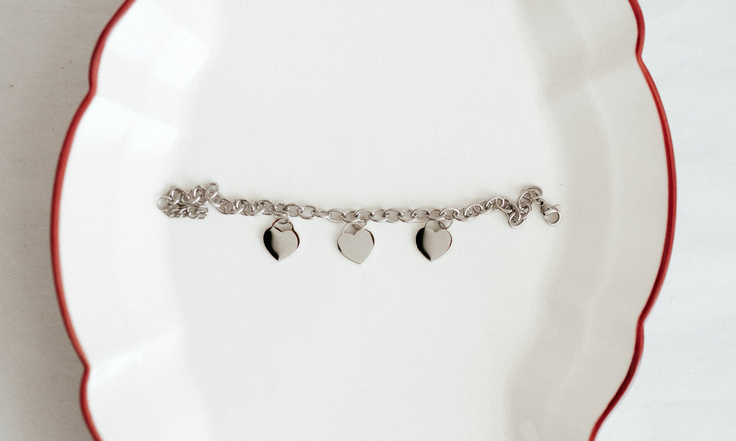 Pulsera Hearts