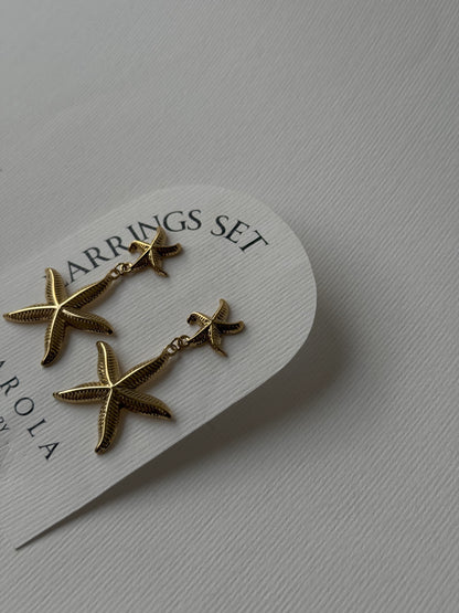 Aretes Starfish