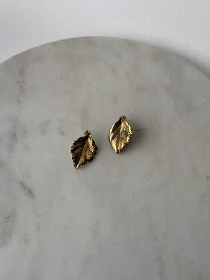 Aretes Hoja